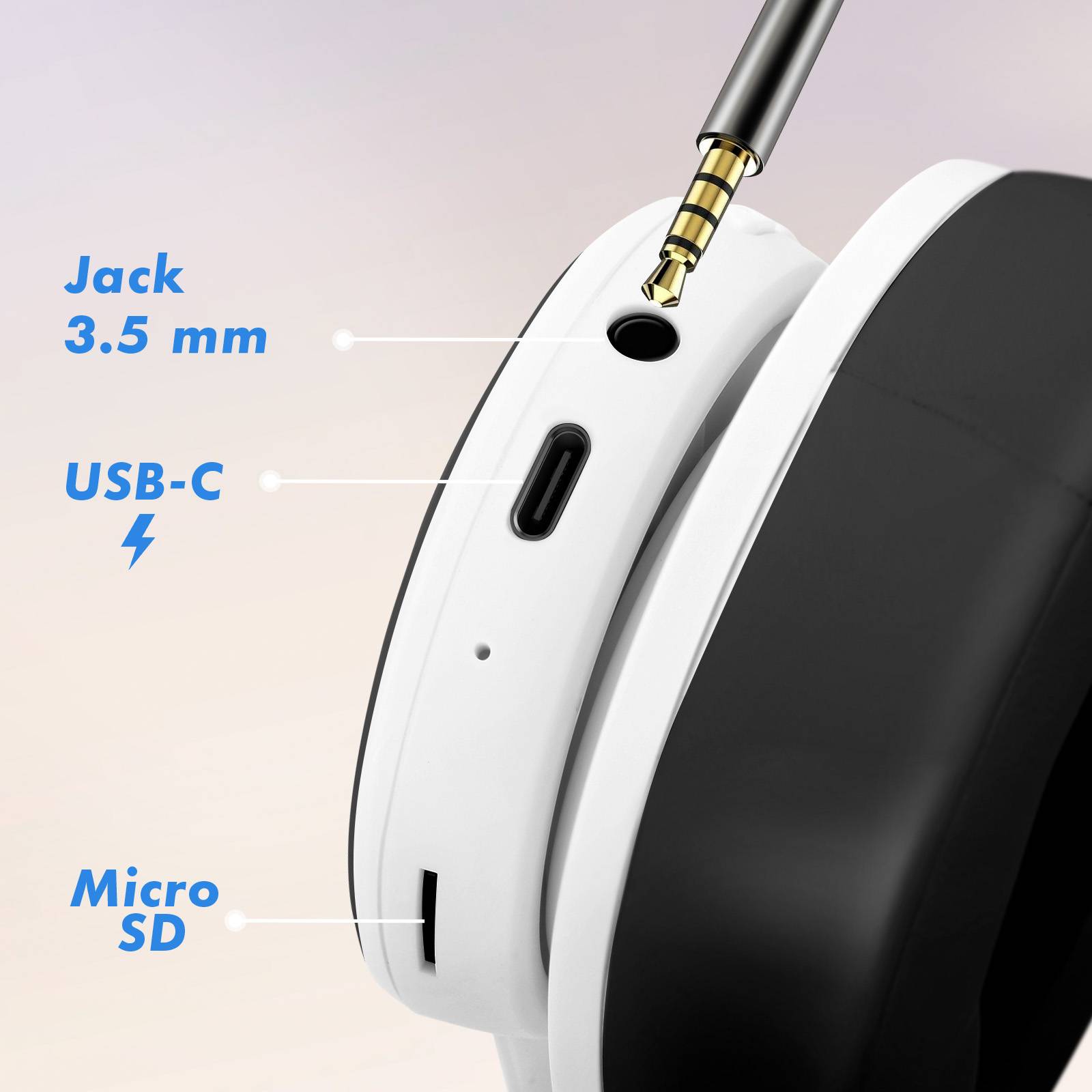 Casque Audio Bluetooth Sport Autonomie 8 Heures-3
