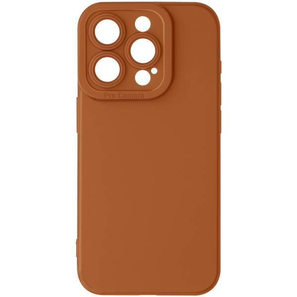 Coque pour iPhone 15 Pro Silicone Mat Protection Caméra