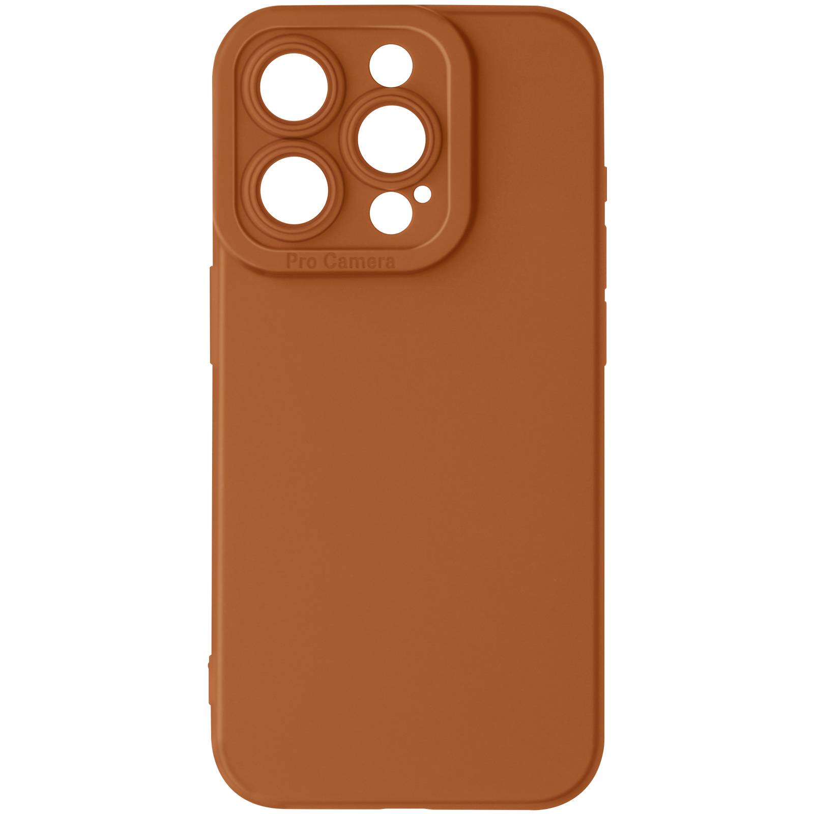 Coque pour iPhone 15 Pro Silicone Mat Protection Caméra-0