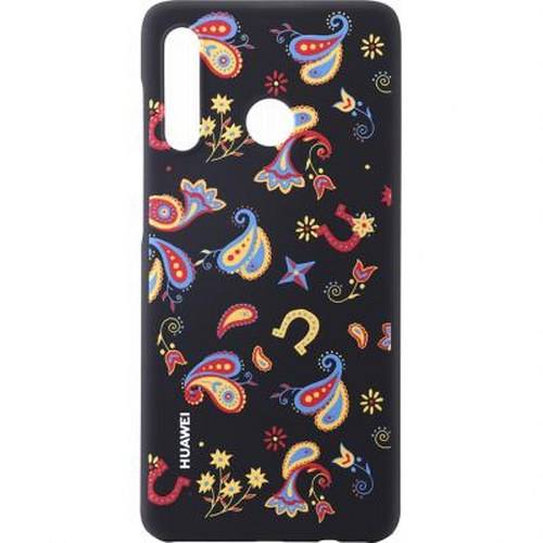 Coque pour Huawei P30 Lite semi-rigide florale-1