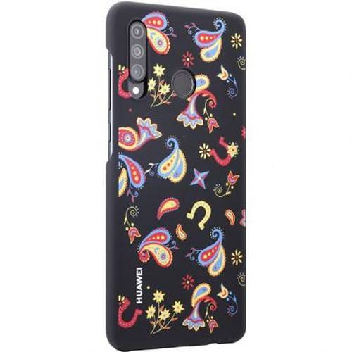 Coque pour Huawei P30 Lite semi-rigide florale-2