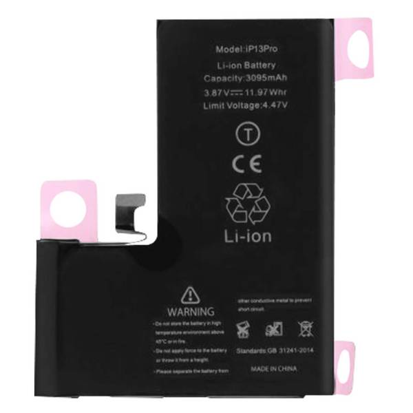 Batterie interne pour Apple iPhone 13 Pro 3095mAh Puce TI intégré