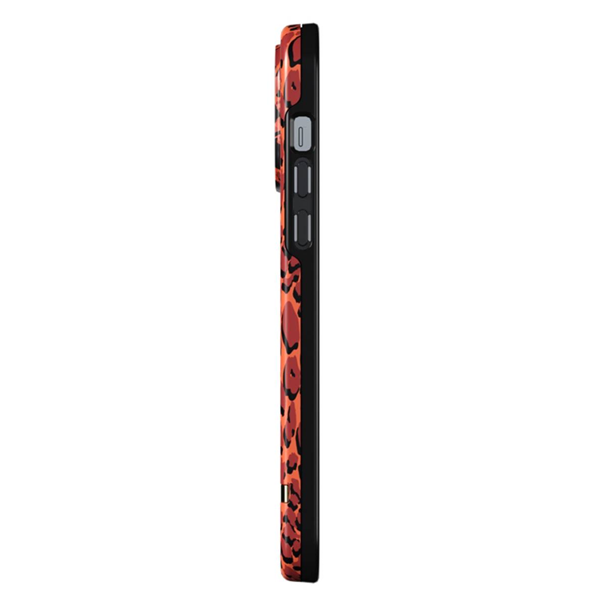 Coque pour iPhone 13 Pro Max Revêtement Antibactérien Motif Guépard-1