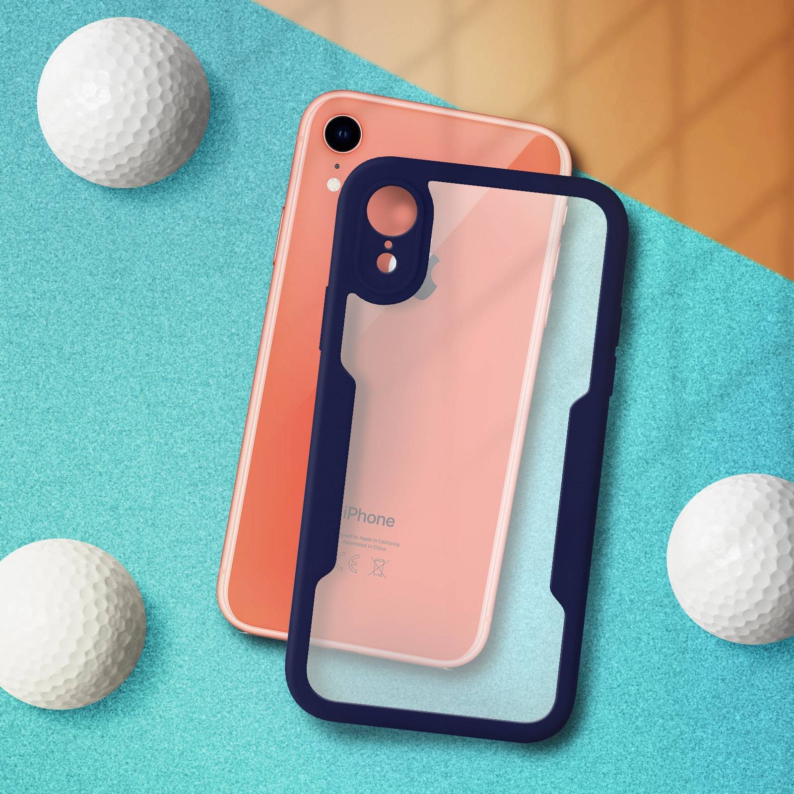 Coque 360° pour iPhone XR Dos Rigide Protection Écran Souple-2