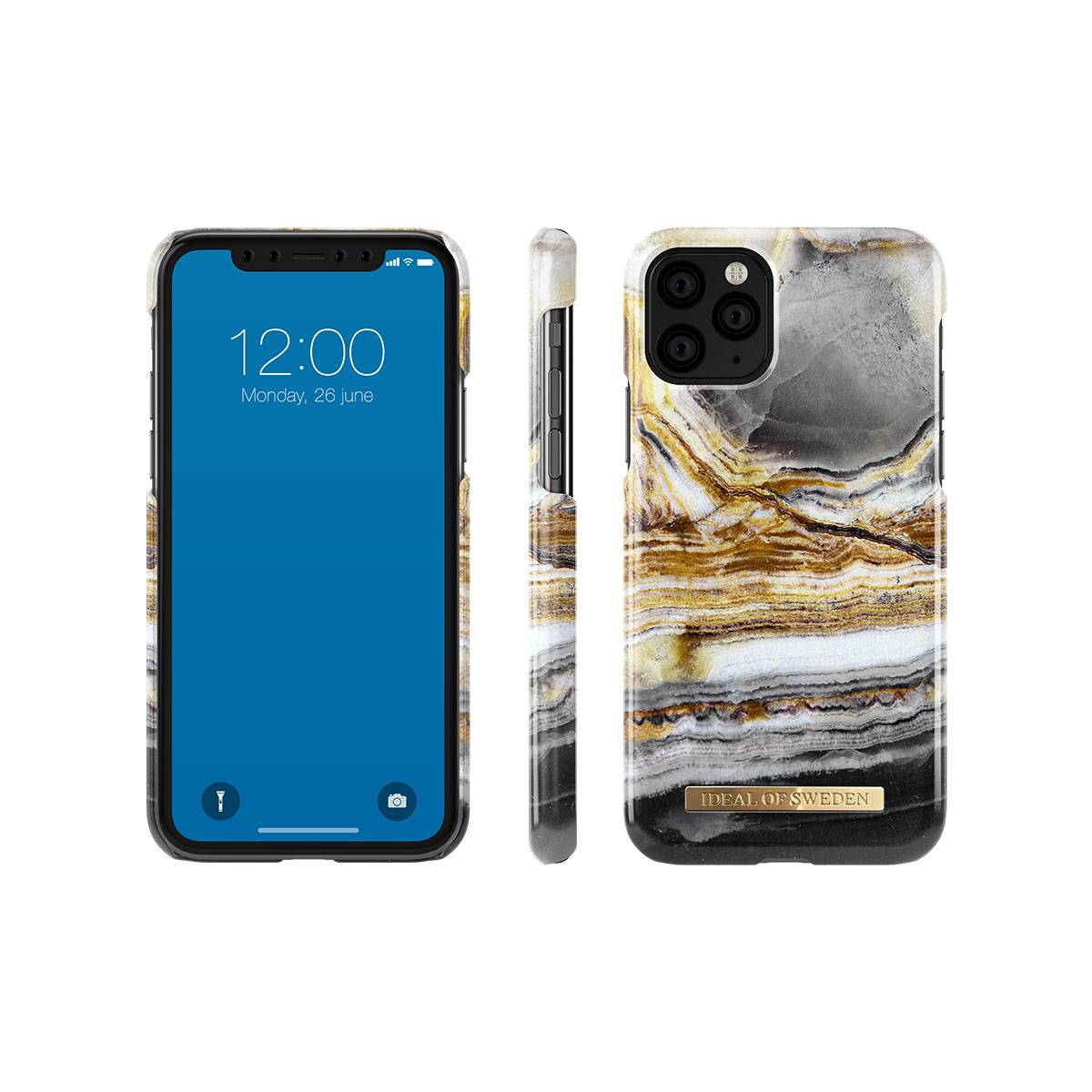 Coque pour Apple iPhone 11 Pro Modèle Fashion Case Motif Marbré Cosmos-1