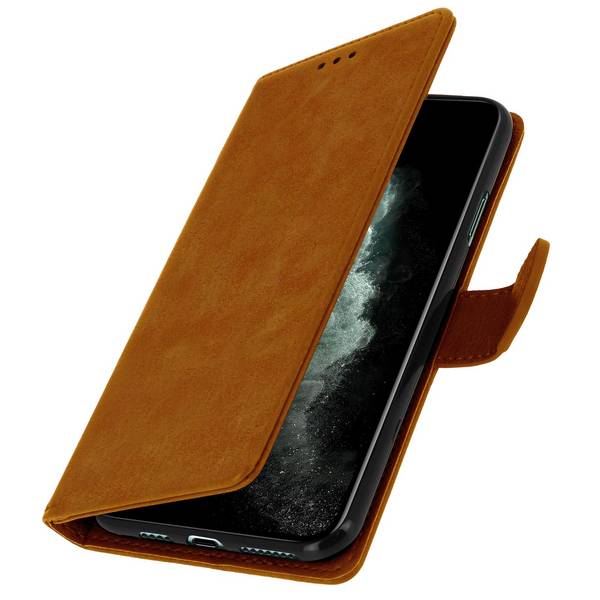 Étui pour iPhone 11 Pro Max Clapet Portefeuille Support Vidéo