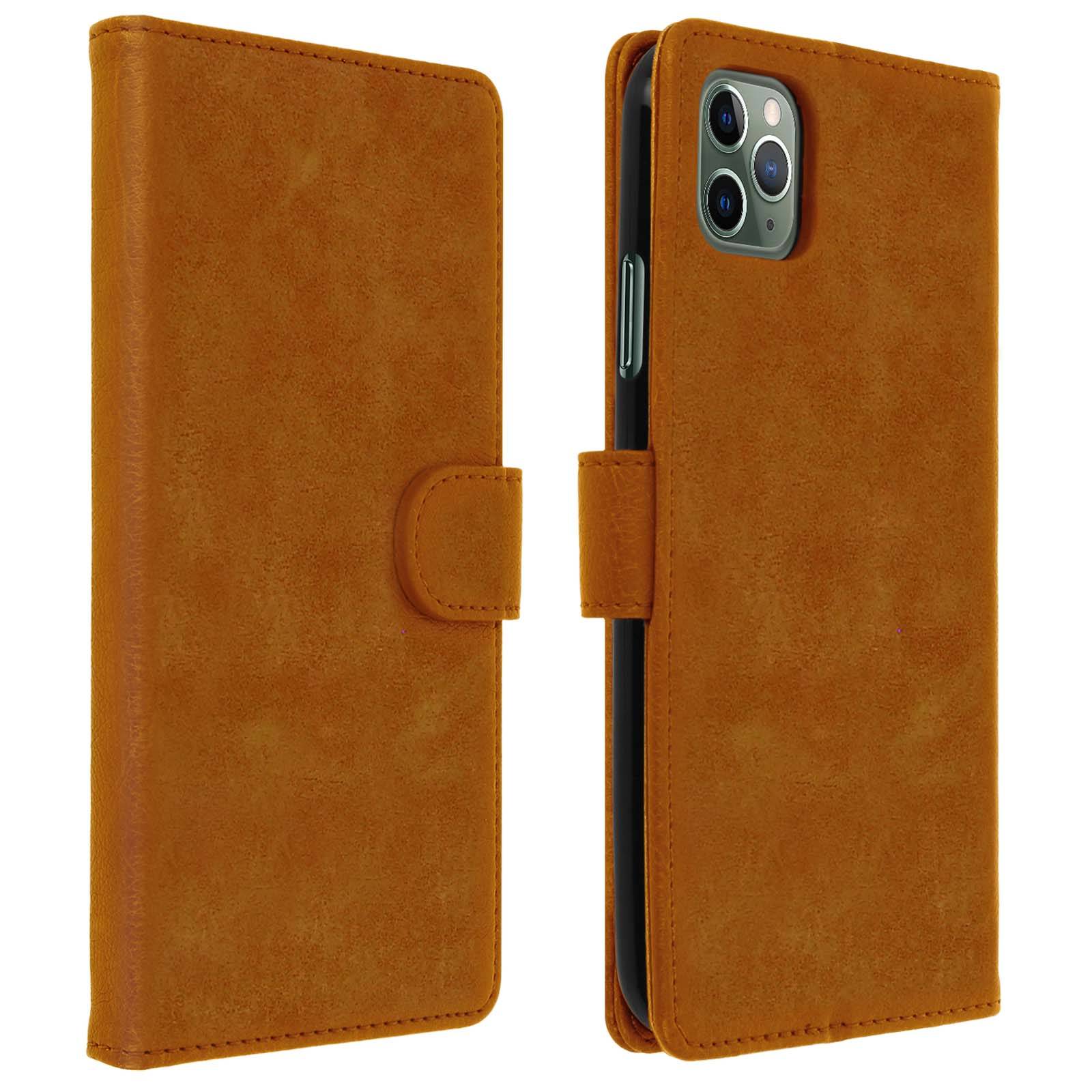 Étui pour iPhone 11 Pro Max Clapet Portefeuille Support Vidéo-1