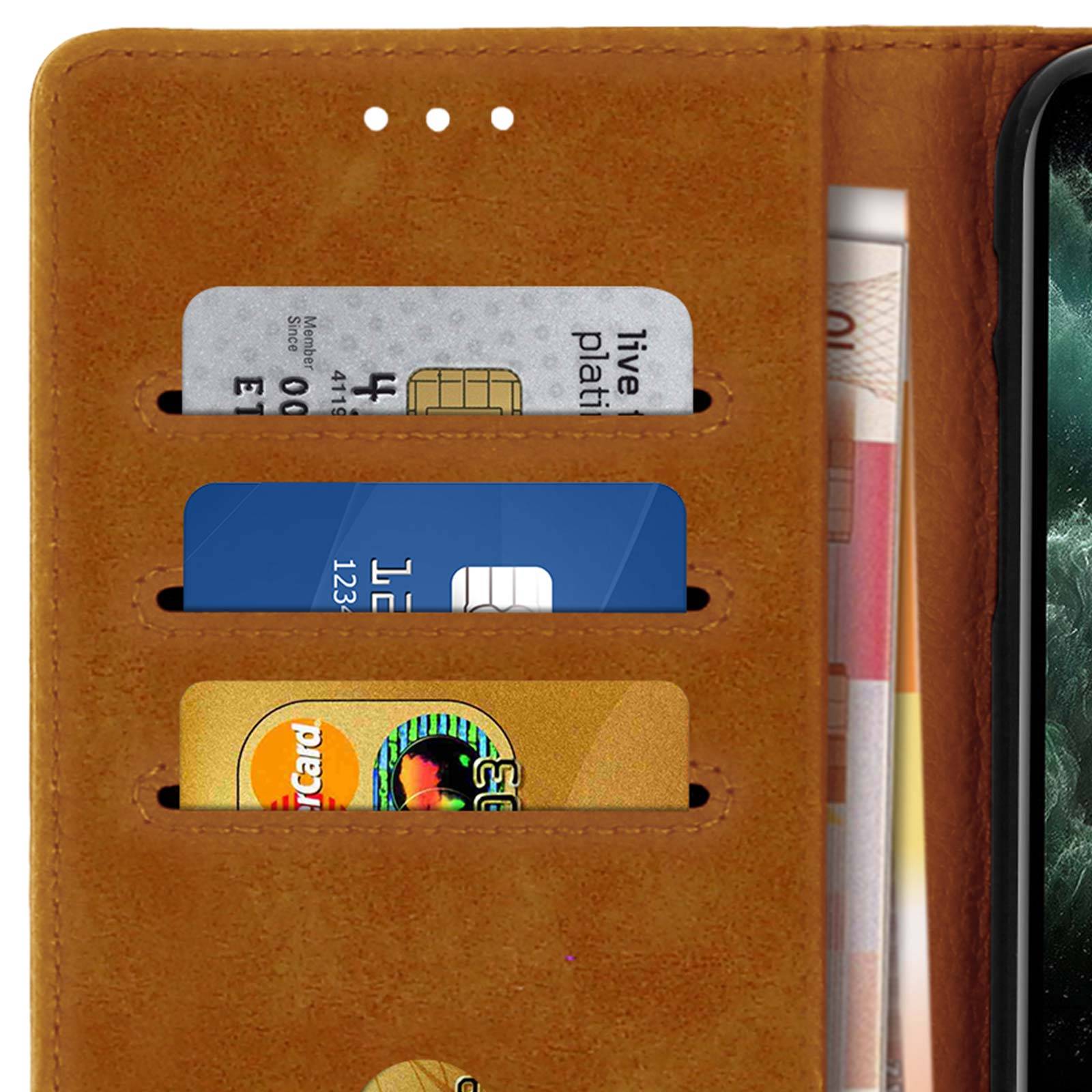Étui pour iPhone 11 Pro Max Clapet Portefeuille Support Vidéo-4