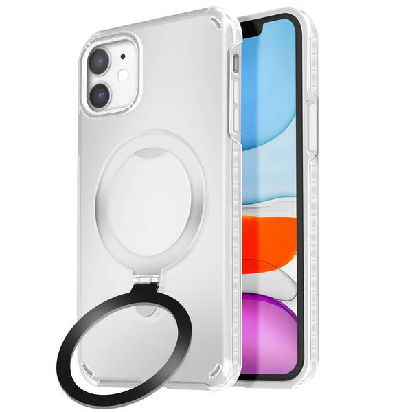 Coque MagSafe pour iPhone 11 Antichoc avec Support Pliable