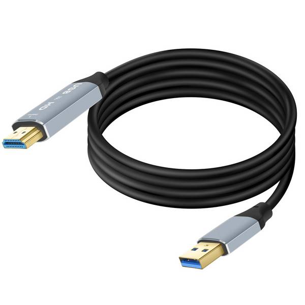 Câble Vidéo HDMI vers USB-A Résolution Full HD 1080p 1,8m