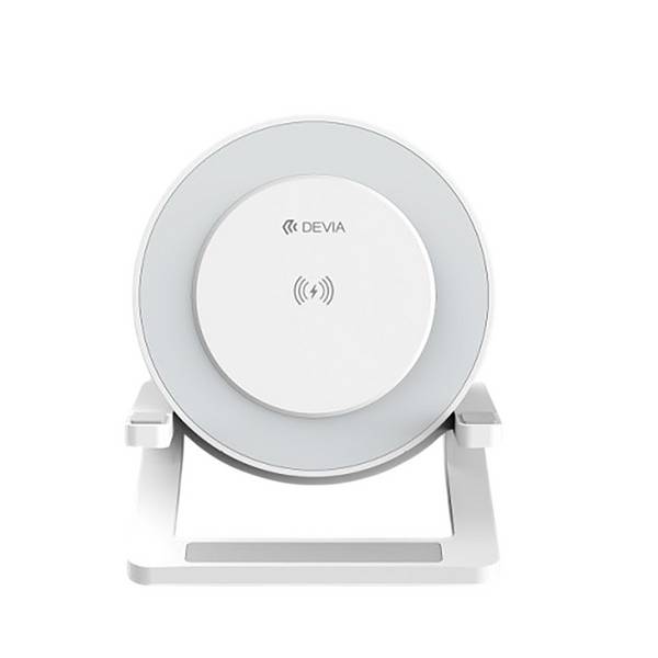 Enceinte Bluetooth 5.2 avec Lampe de Nuit et Chargeur Induction 15W