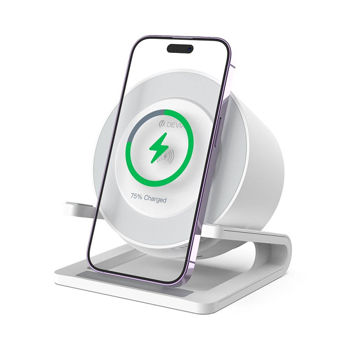 Enceinte Bluetooth 5.2 avec Lampe de Nuit et Chargeur Induction 15W-2
