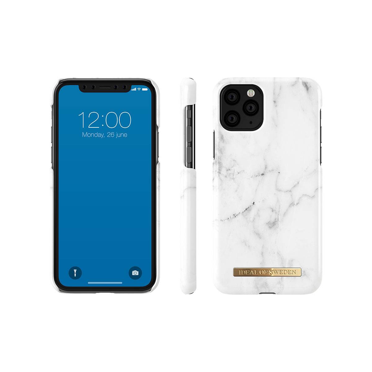 Coque pour Apple iPhone 11 Pro Modèle Fashion Case Motif Marbré-1