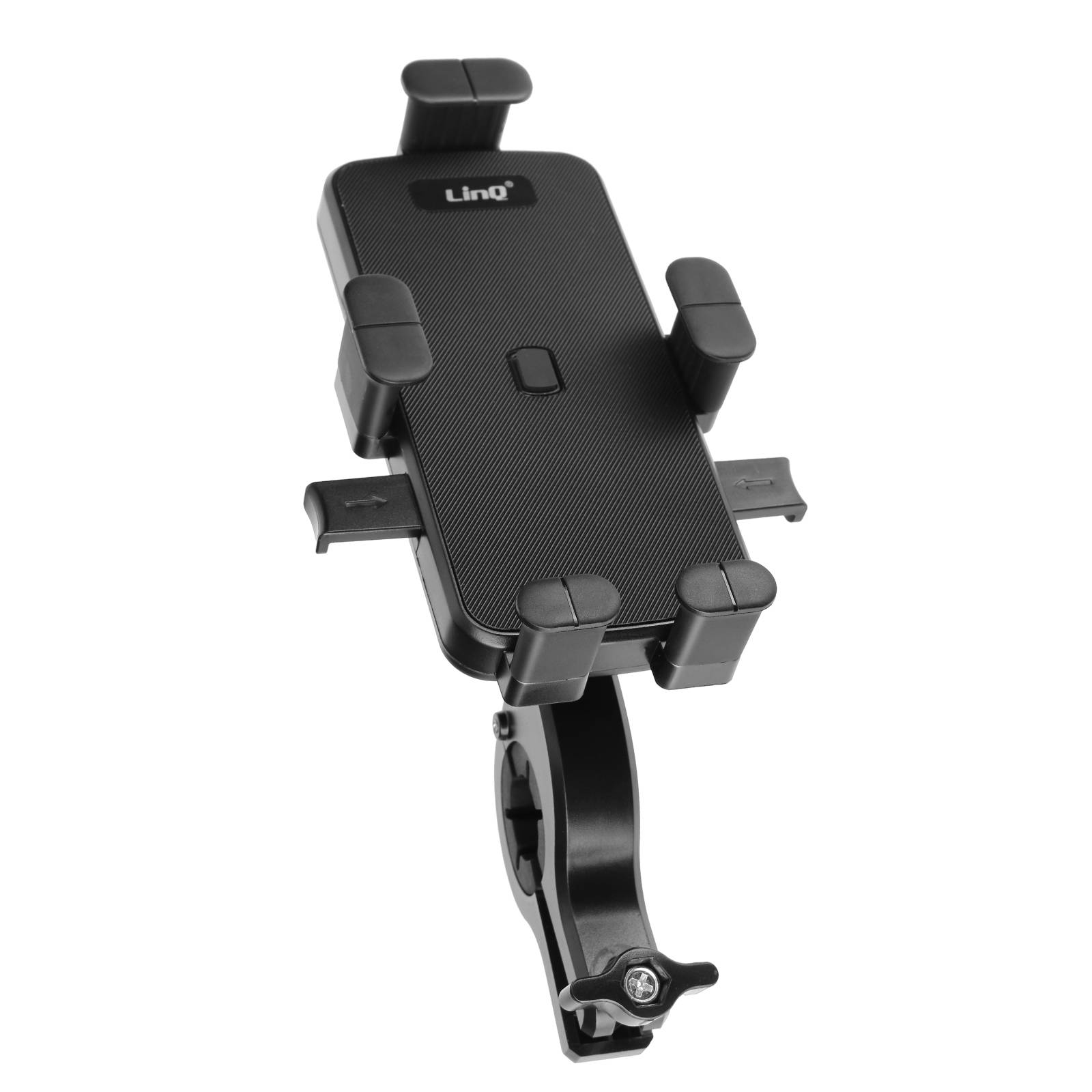 Support Vélo et Moto pour Téléphone 6.5 à 8.5'' Guidon ou Rétroviseur-1