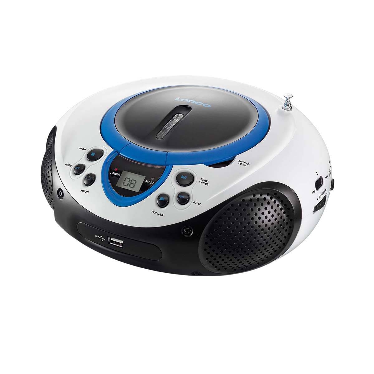 Radio FM / CD / USB Modèle SCD-386 Portable avec Écran LCD-1