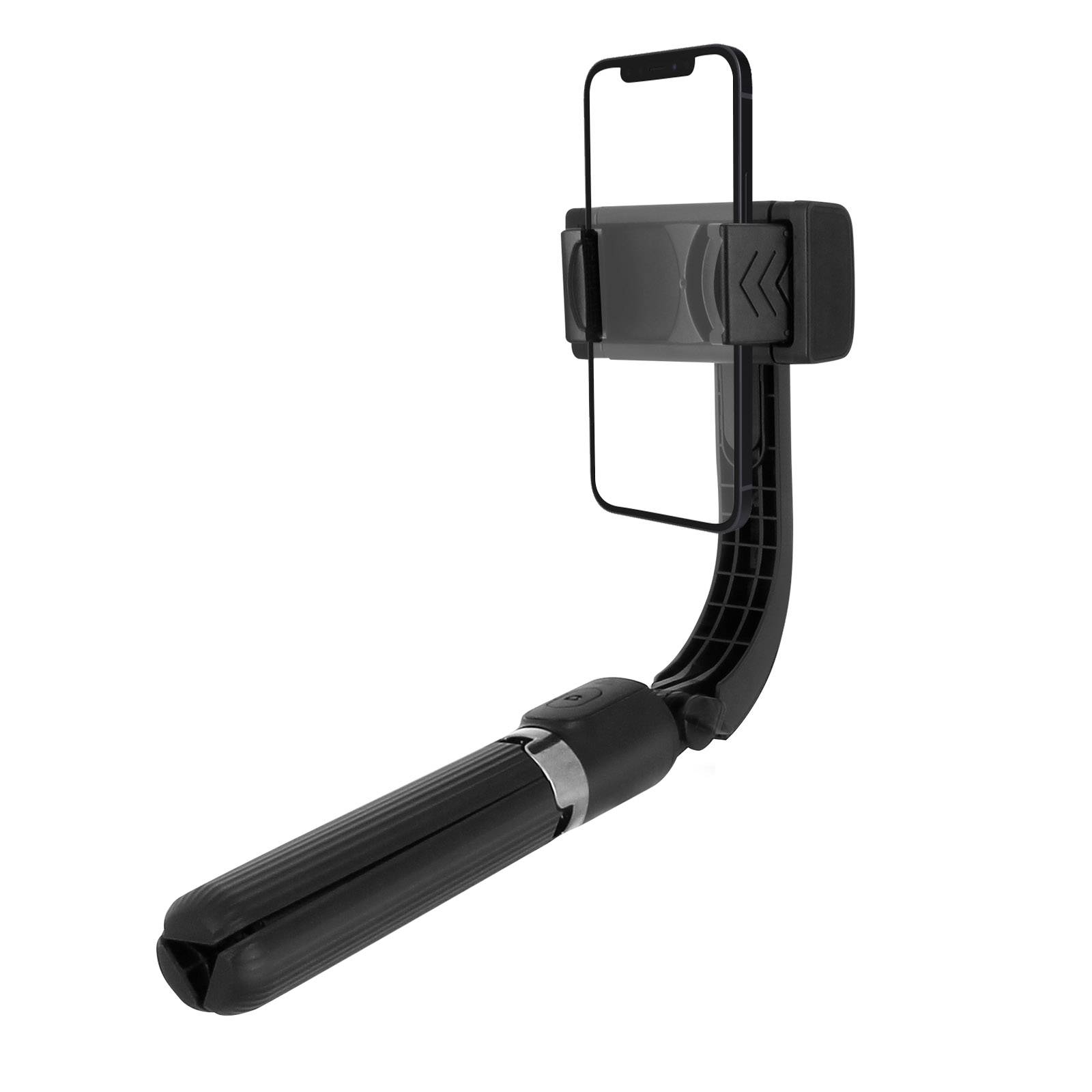 Perche Stabilisateur Smartphone avec Trépied intégré Télécommande Bluetooth-1