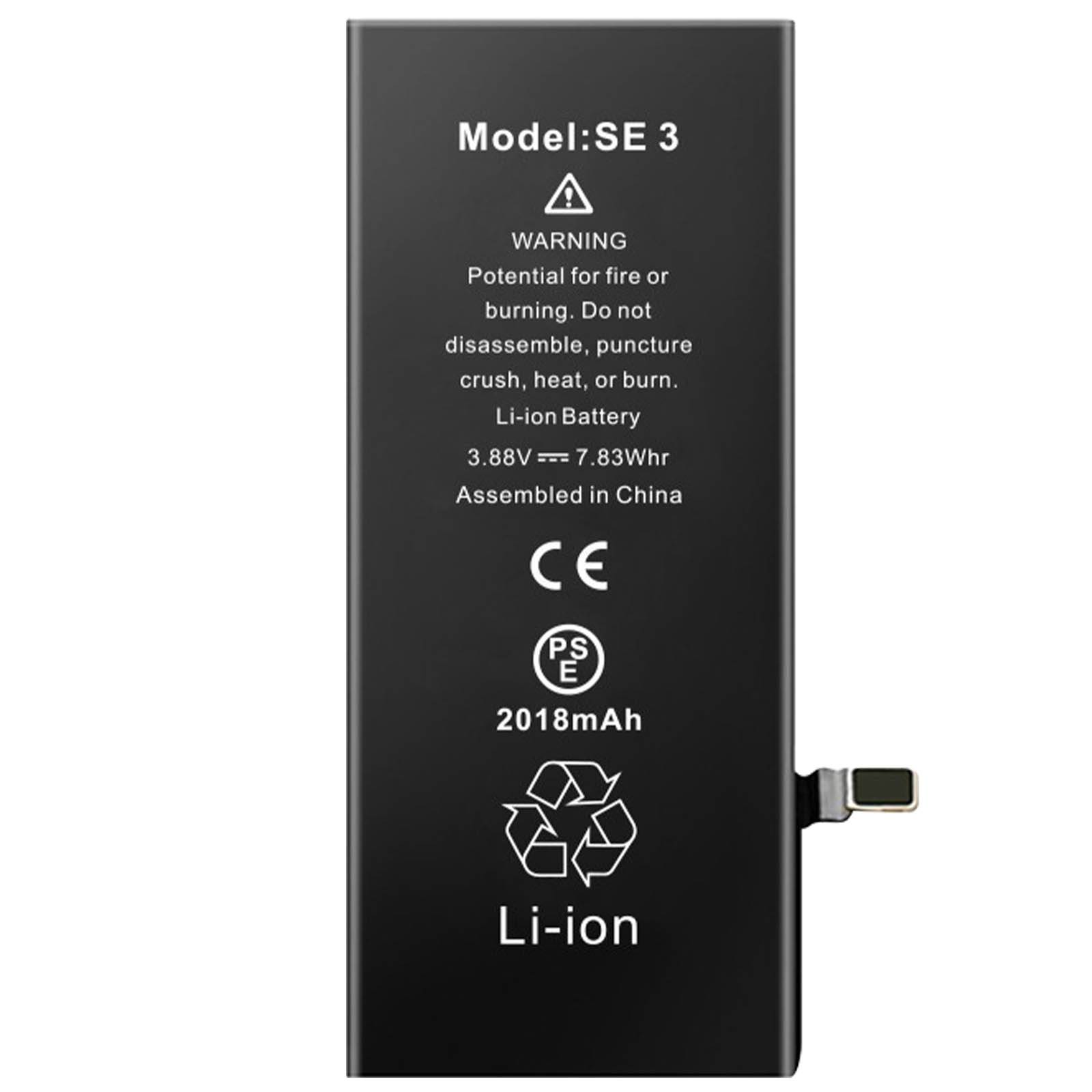 Batterie pour iPhone SE 2022 Capacité 2018mAh Parfaitement Compatible-0