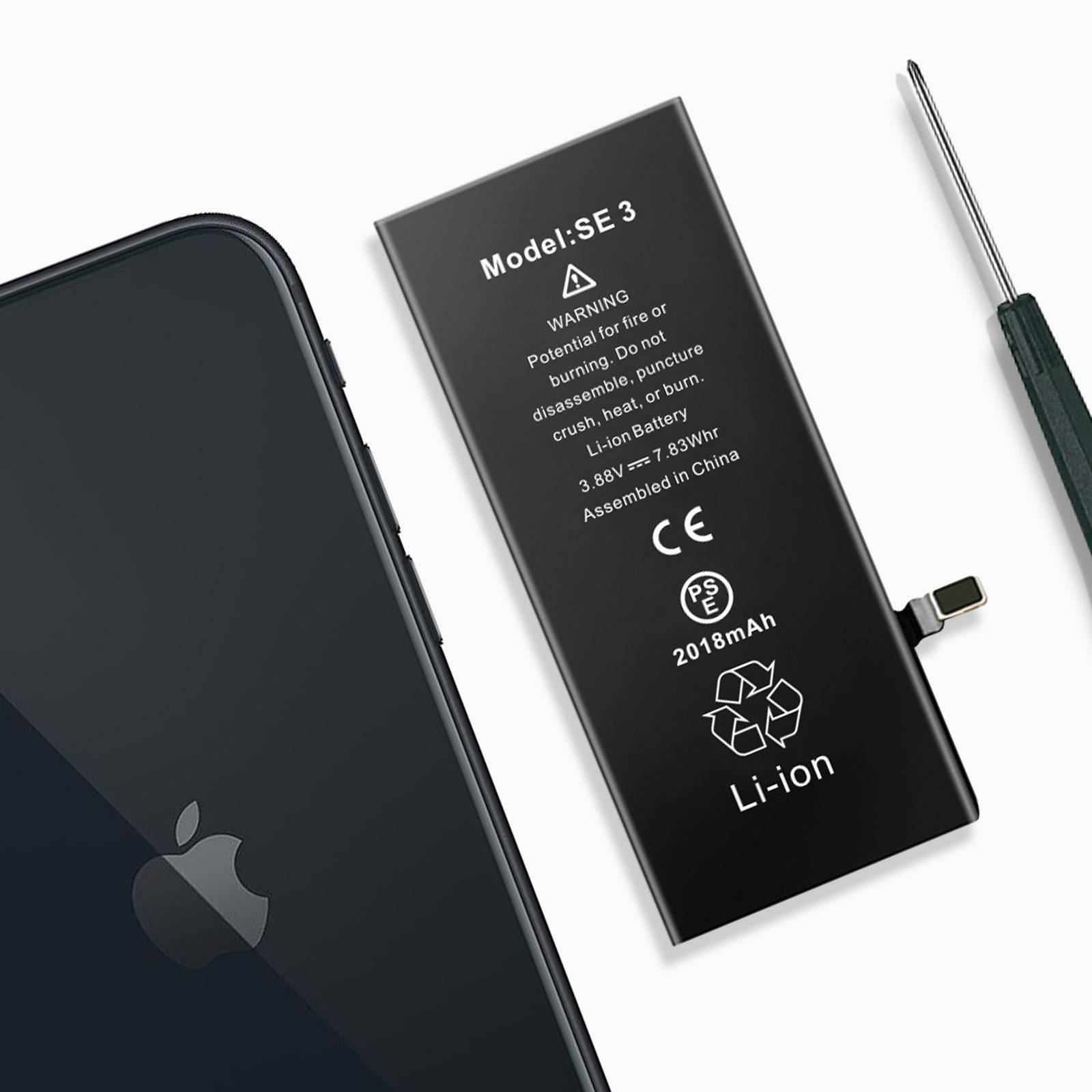 Batterie pour iPhone SE 2022 Capacité 2018mAh Parfaitement Compatible-2