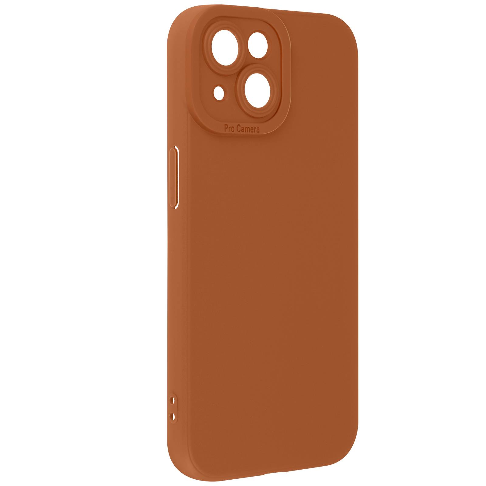 Coque pour iPhone 15 Plus Silicone Mat Protection Caméra-0