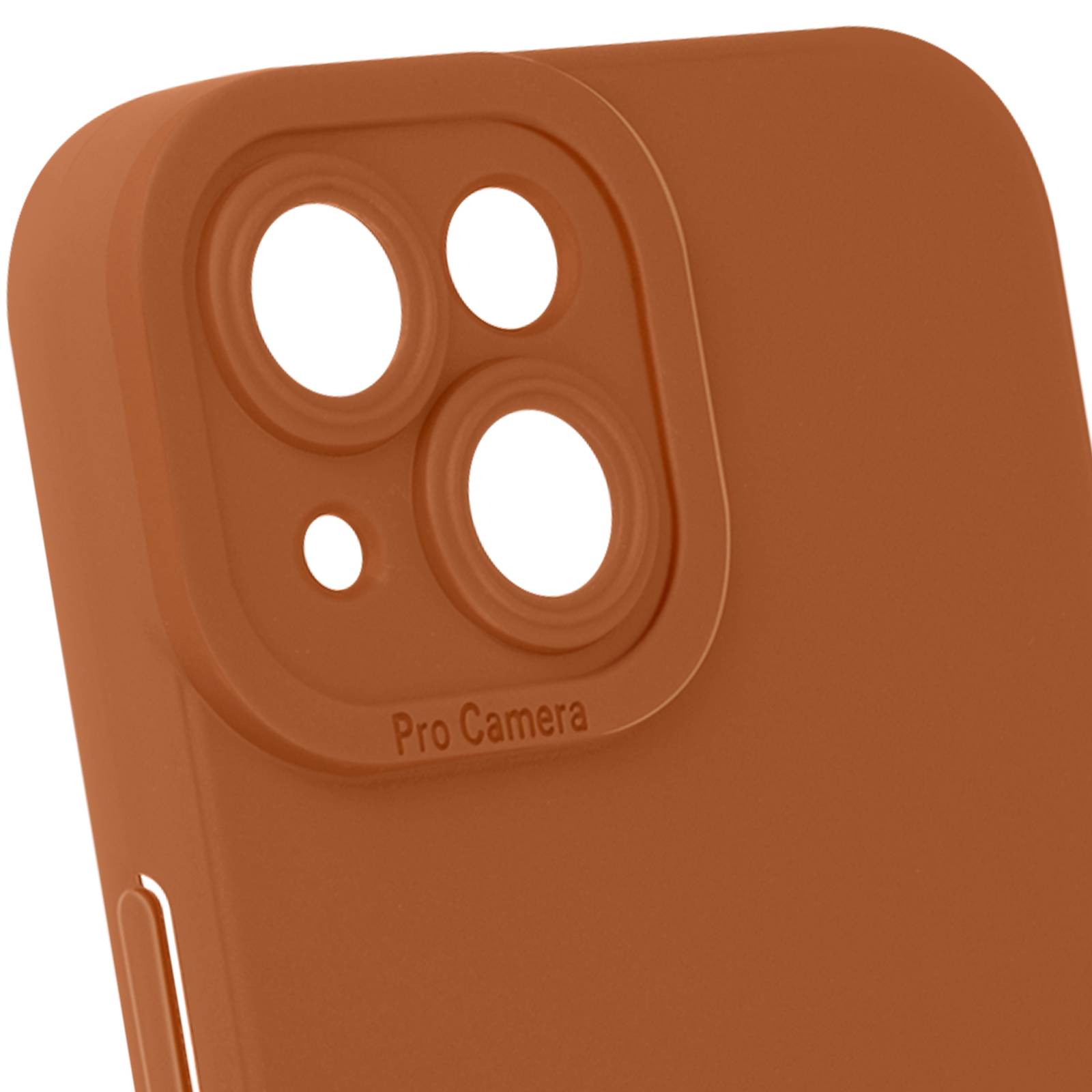 Coque pour iPhone 15 Plus Silicone Mat Protection Caméra-1