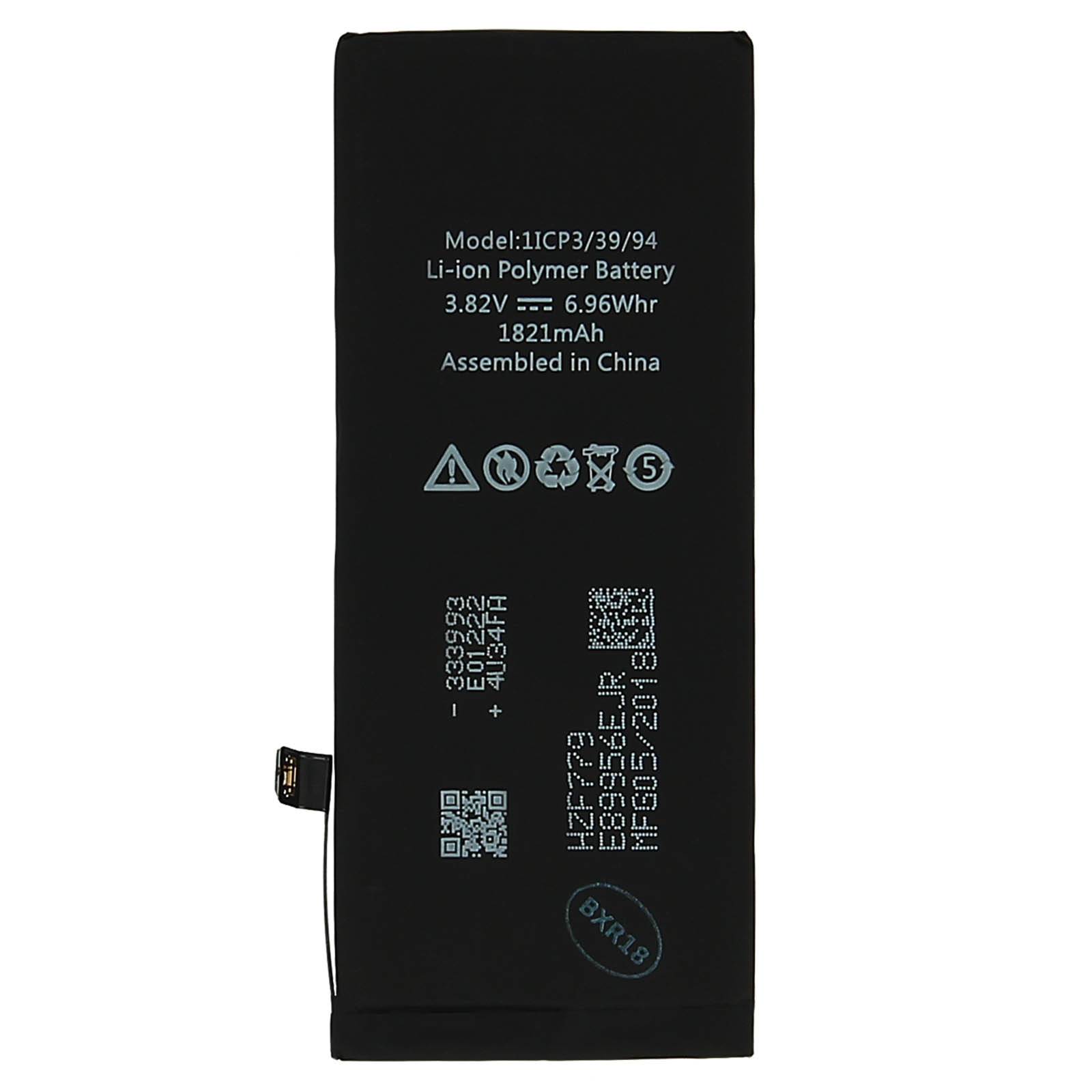 Batterie pour iPhone 8 1821mAh Li-Ion Remplace 1IP3/39/94-1