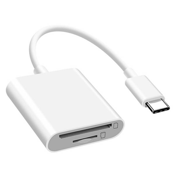 Lecteur Carte Universel pour micro SD / SD / TF, Adaptateur USB-C