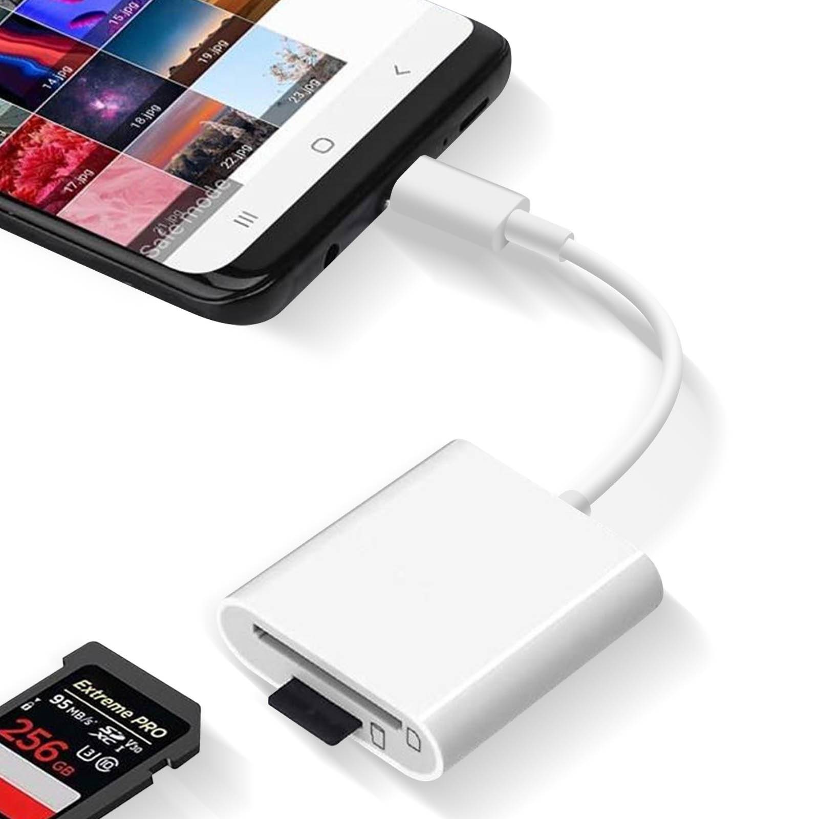 Lecteur Carte Universel pour micro SD / SD / TF, Adaptateur USB-C-2