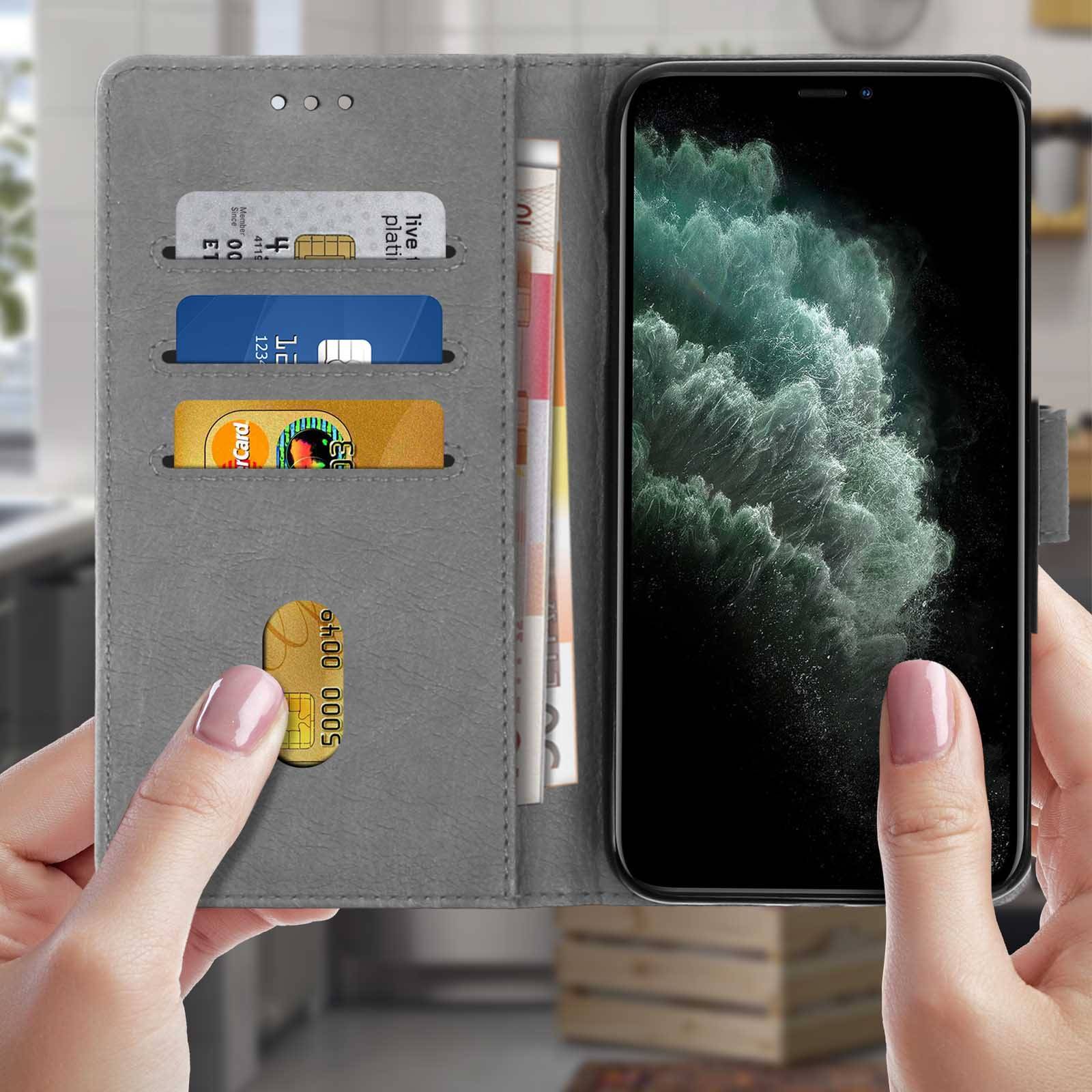 Étui pour iPhone 11 Pro Housse Intégrale Porte-cartes Fonction Support-2