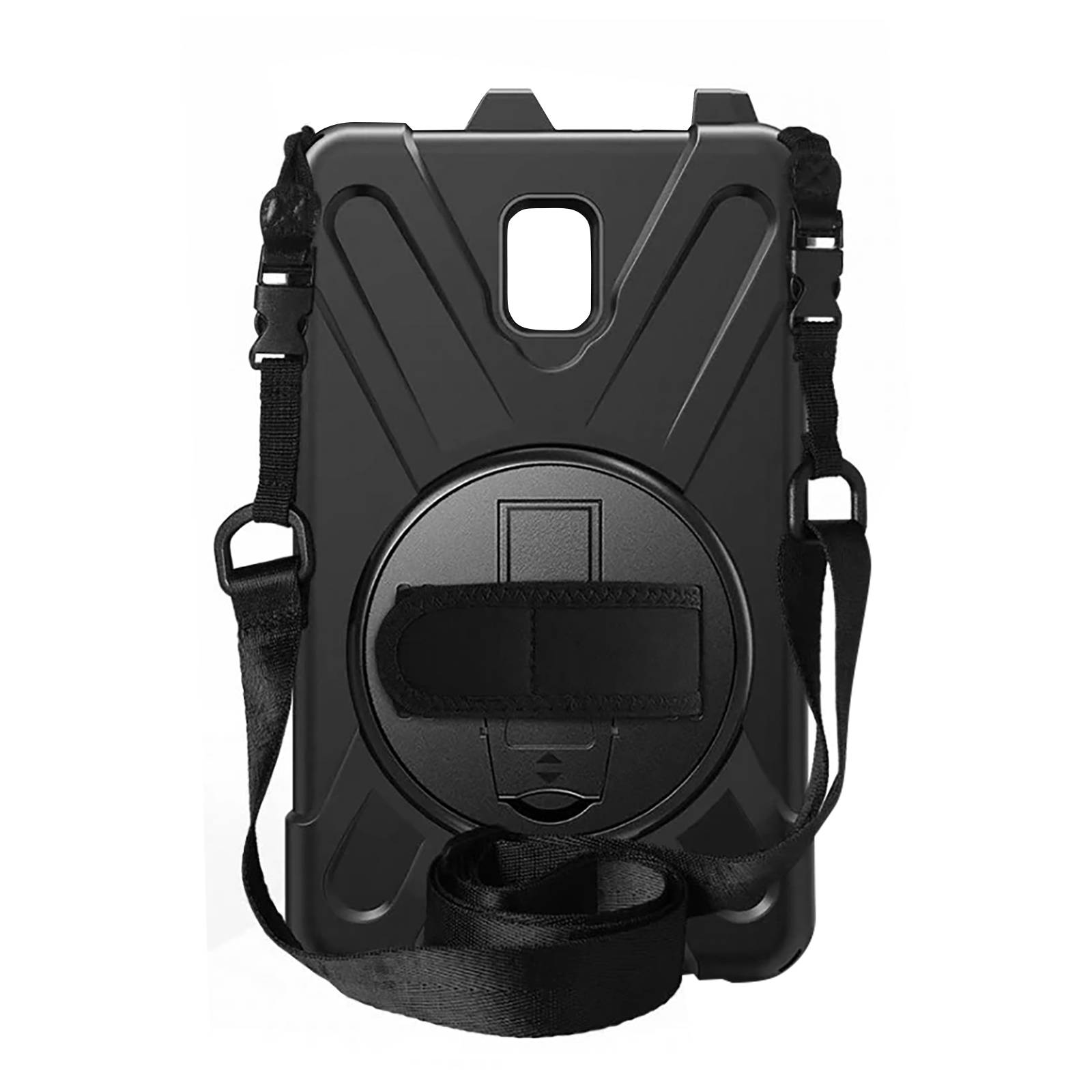 Coque pour Samsung Galaxy Tab Active 3 & Active 5 Poignée Rotative Béquille Bandoulière-0