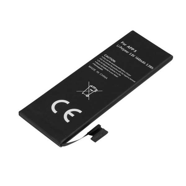 Batterie pour iPhone 5 Li-Polymer 3.8V 1440mAh 5.5Wh