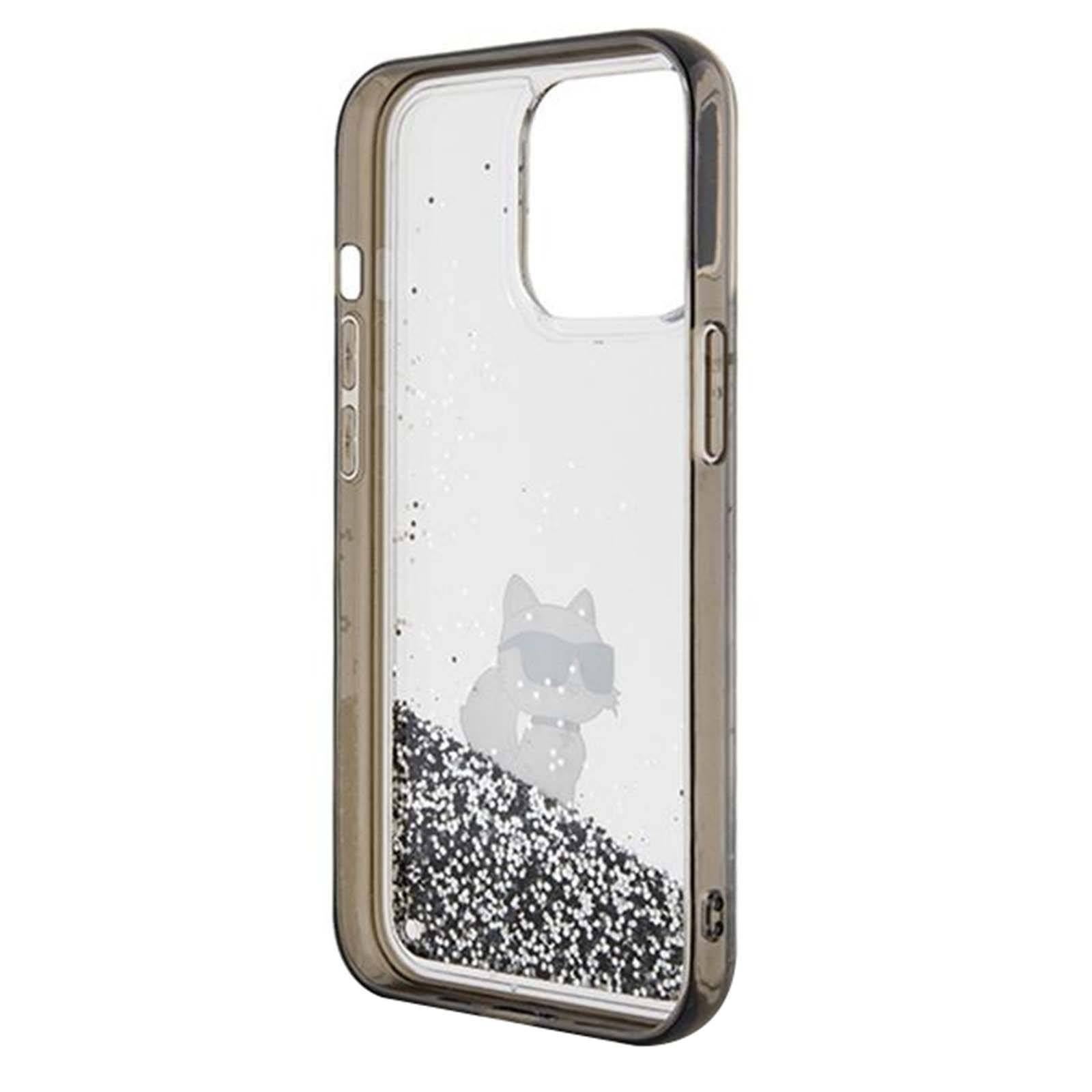 Coque pour iPhone 13 Pro Max Pailletté Choupette Protection Élégant-3