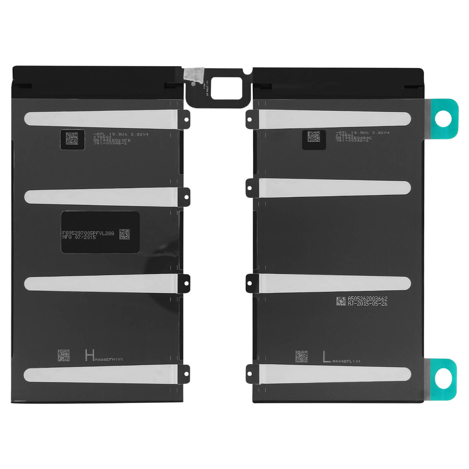 Batterie pour iPad Pro 12.9 10 307mAh Li-Ion Remplace 1ICP3/87/162-2-1