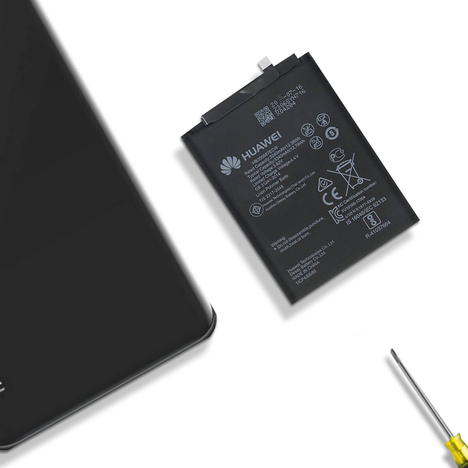 Batterie pour Huawei P30 Lite / Mate 10 Lite / Nova 2 Plus et pour Honor 7X / View 10-2