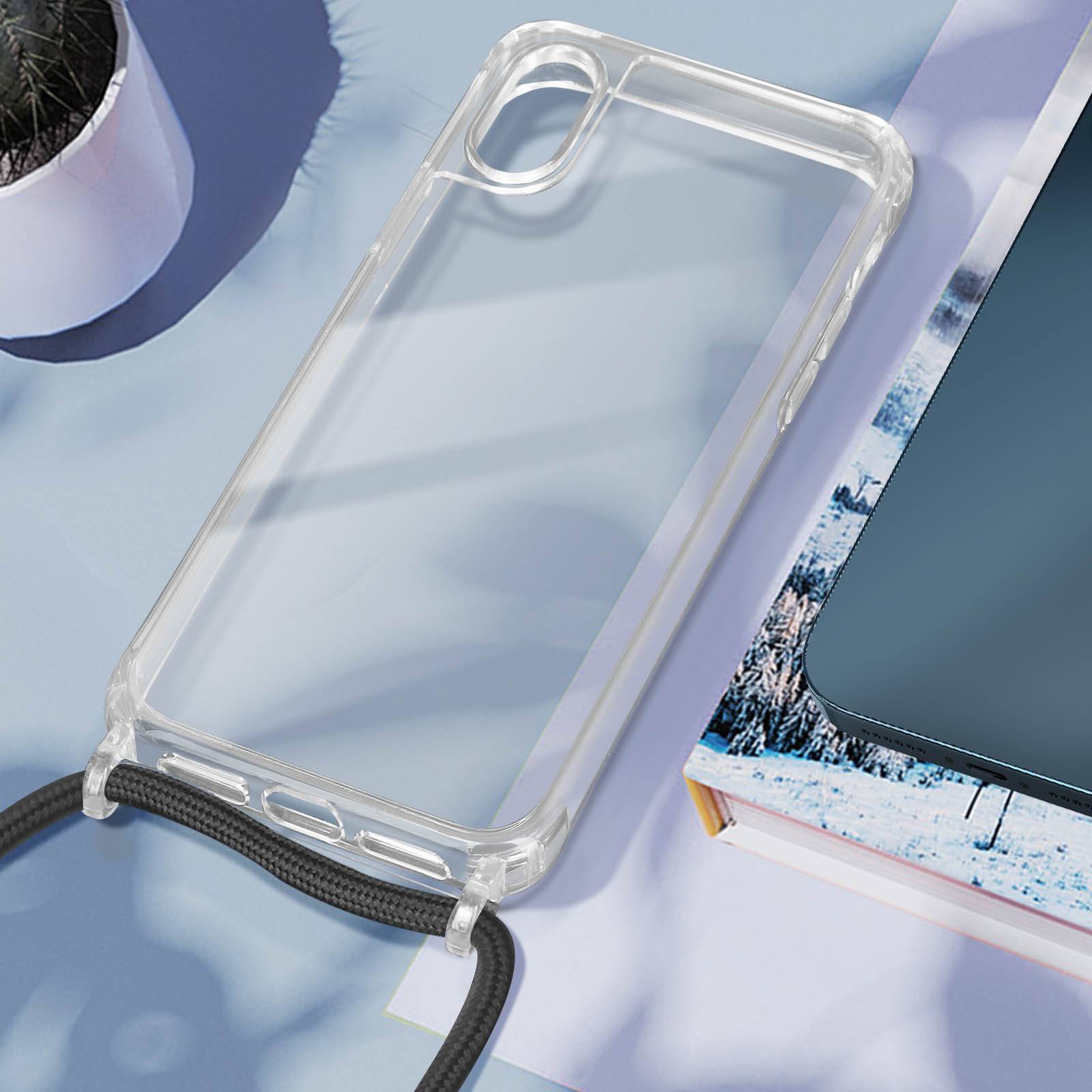 Coque Lanière pour iPhone XR Rigide Bumper Série Corda-3