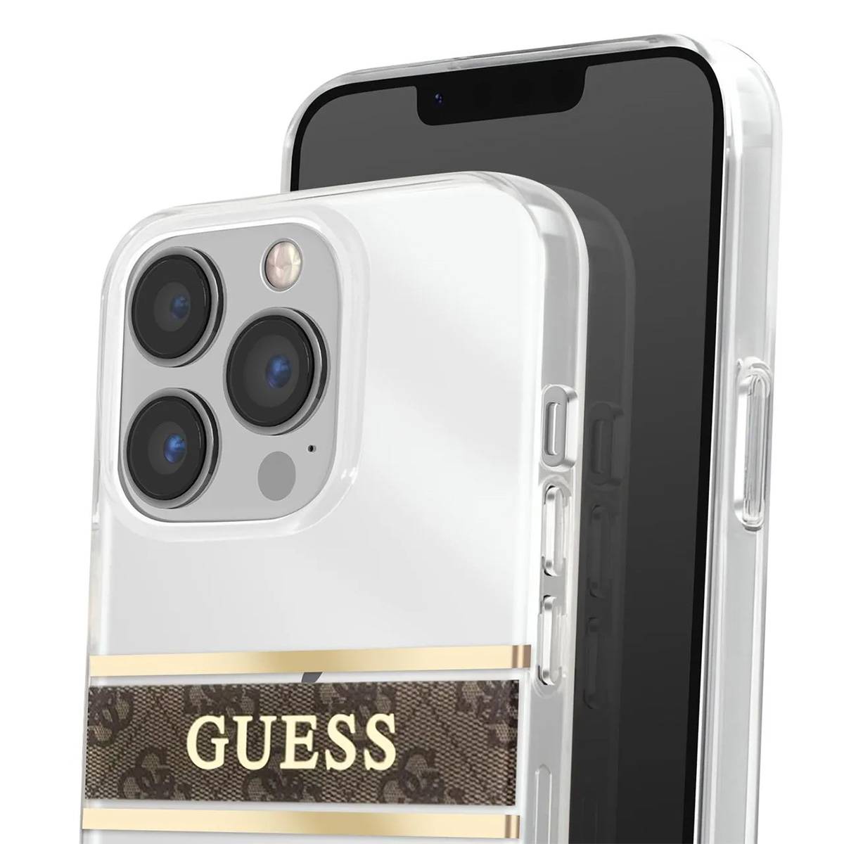 Coque pour Apple iPhone 13 Pro Stripe Charm avec breloque-1