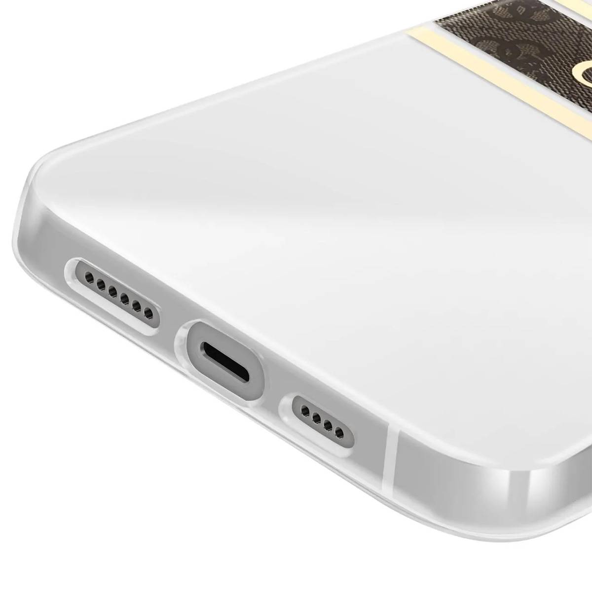 Coque pour Apple iPhone 13 Pro Stripe Charm avec breloque-4
