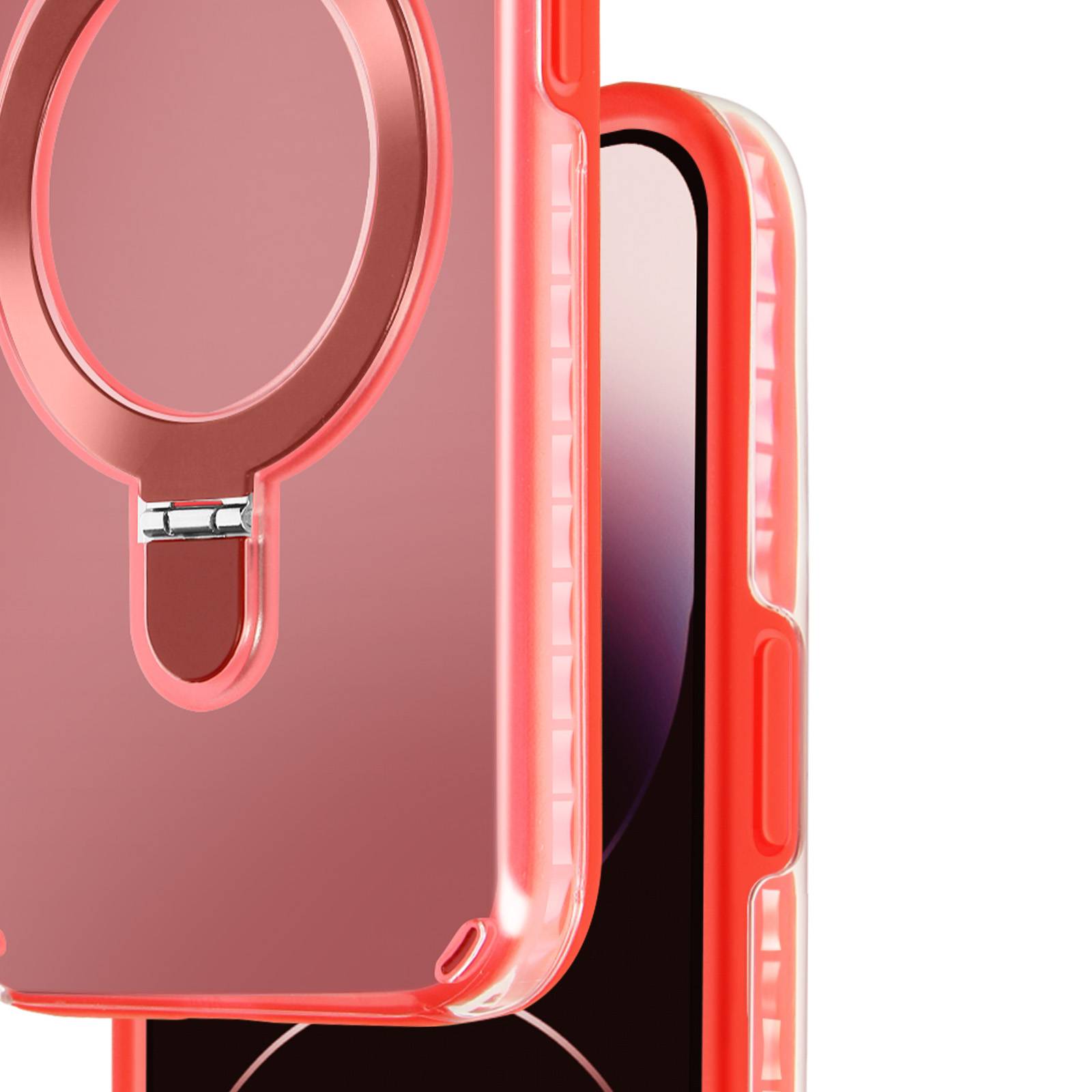 Coque MagSafe pour iPhone 14 Pro Antichoc avec Support Pliable-4