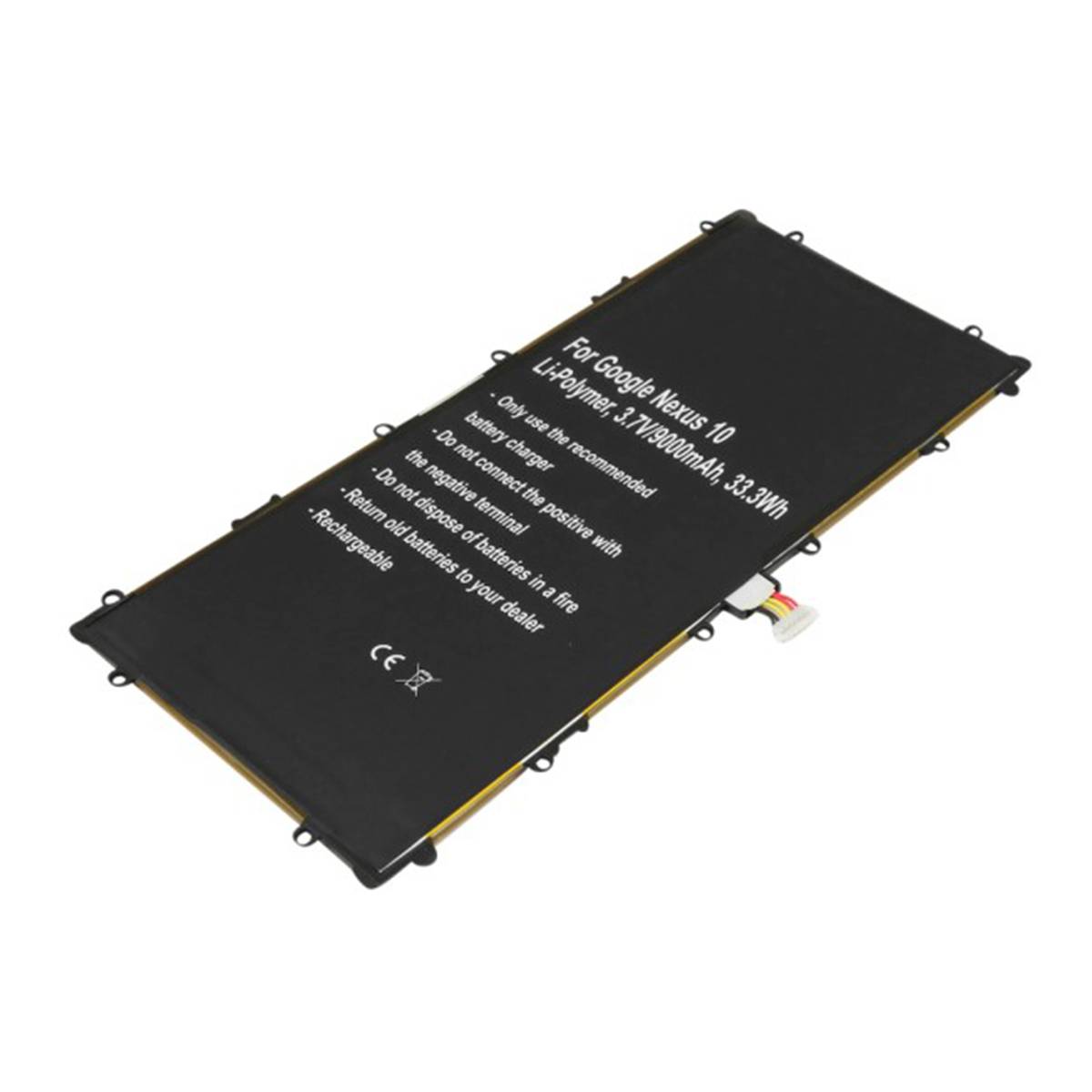 Batterie pour Google Nexus 10 Li-Polymère 3.7V 9000mAh 33.3Wh Réf SP3496A8H-0