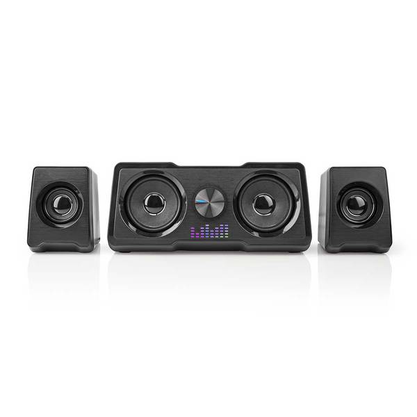 Haut-parleur Gaming 2.2 USB avec Effet Lumineux LED