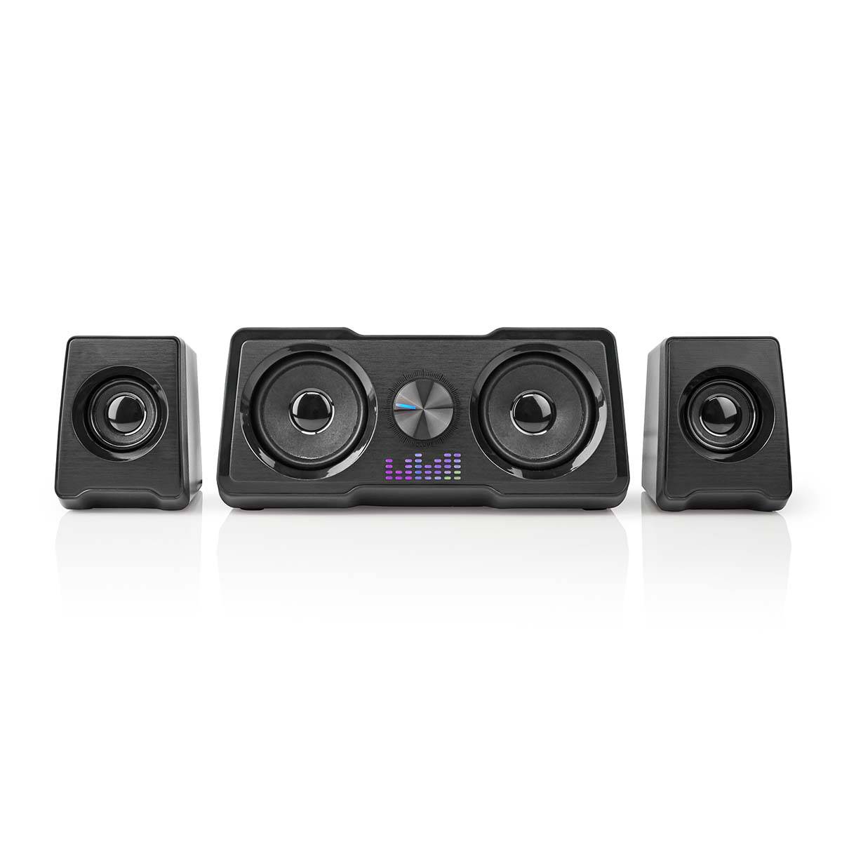 Haut-parleur Gaming 2.2 USB avec Effet Lumineux LED-0