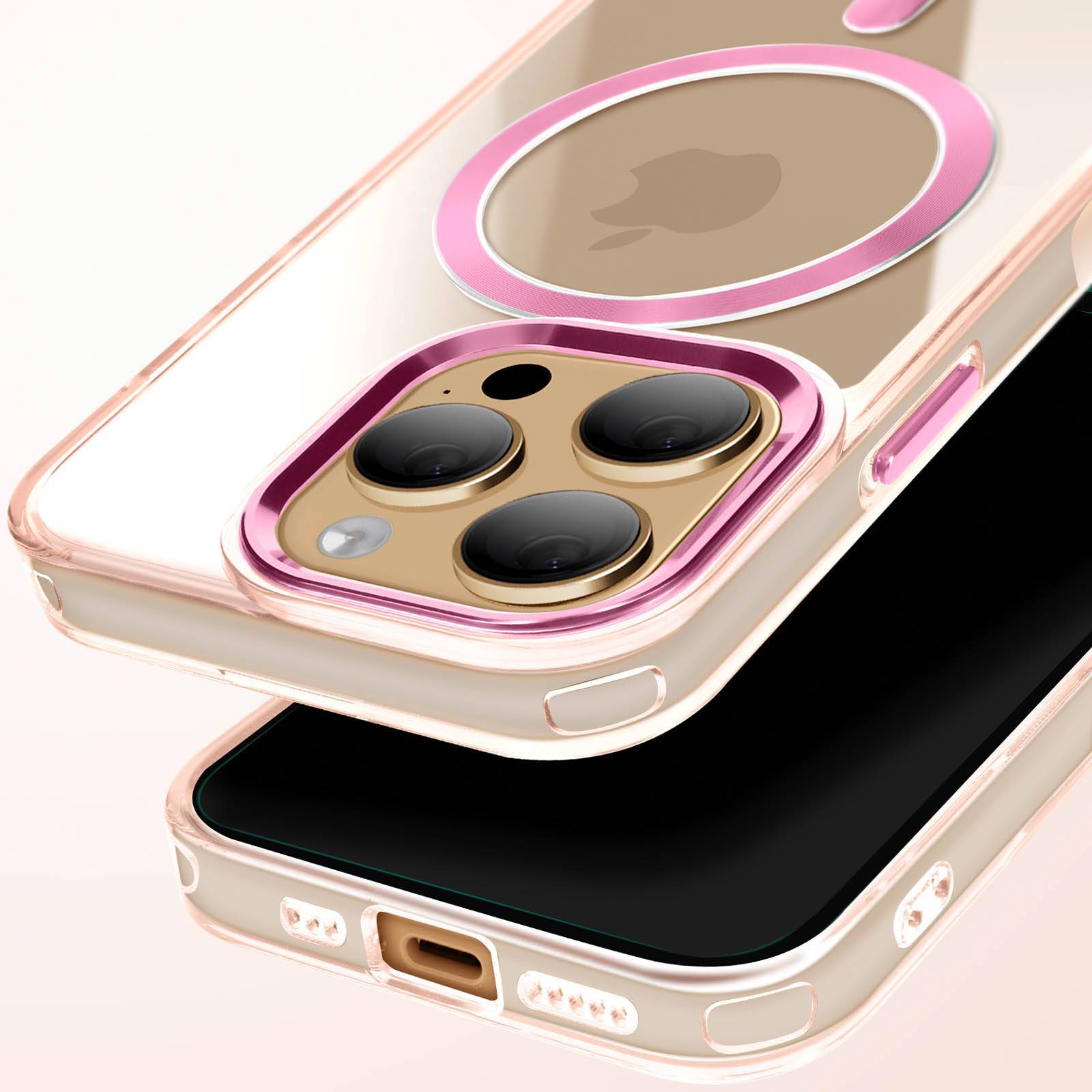 Coque MagSafe pour iPhone 13 Pro Dos Cristal Color-1