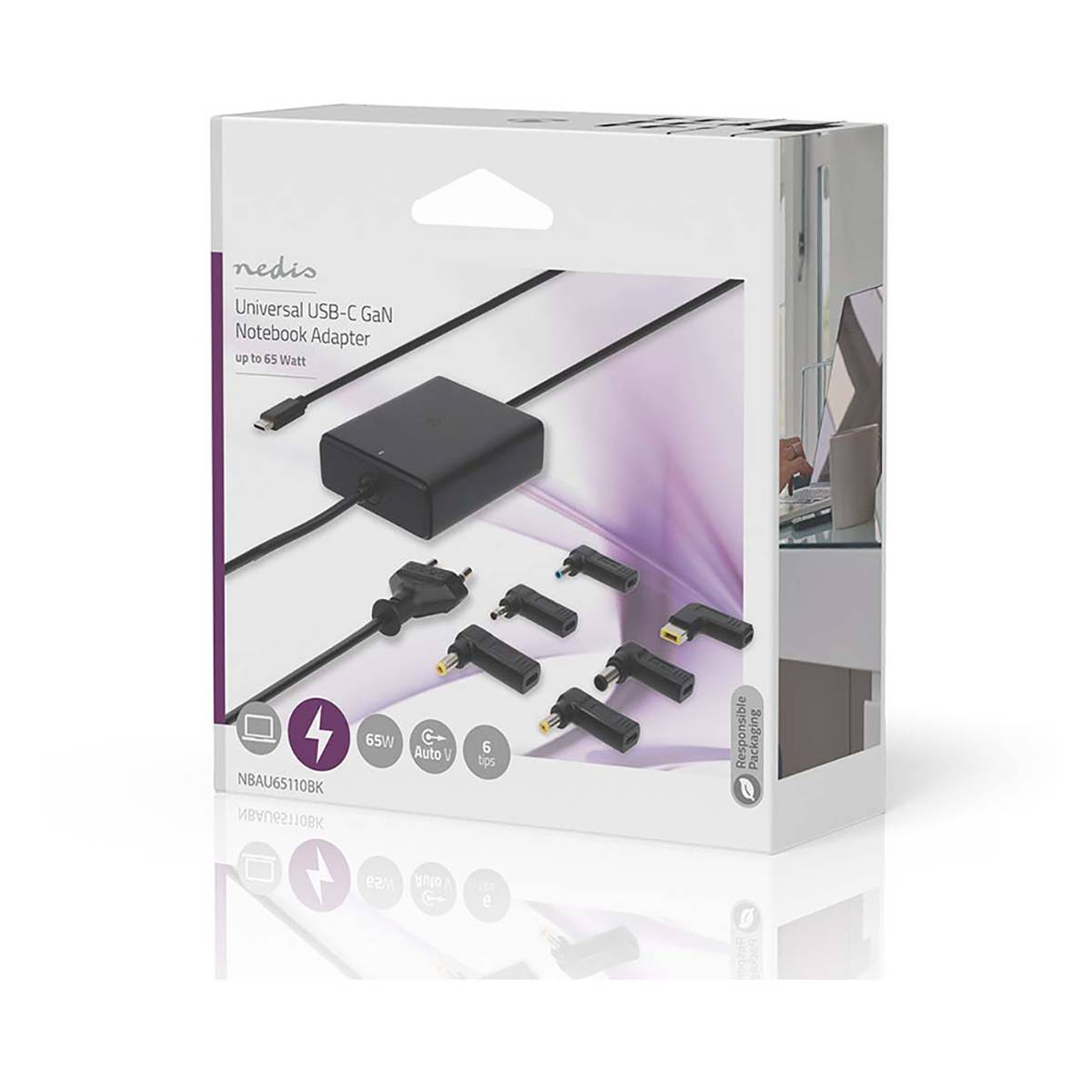 Chargeur USB-C 65W GaN pour PC Portable / Tablette / Smartphone Ultra Rapide-3