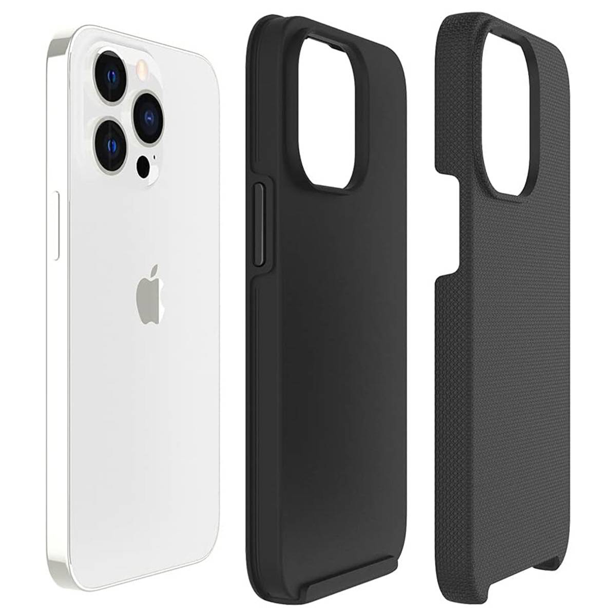 Coque pour iPhone 14 Pro Max Rigide avec 2 Couches Ultra-Renforcée Anti-Chute 4M-2
