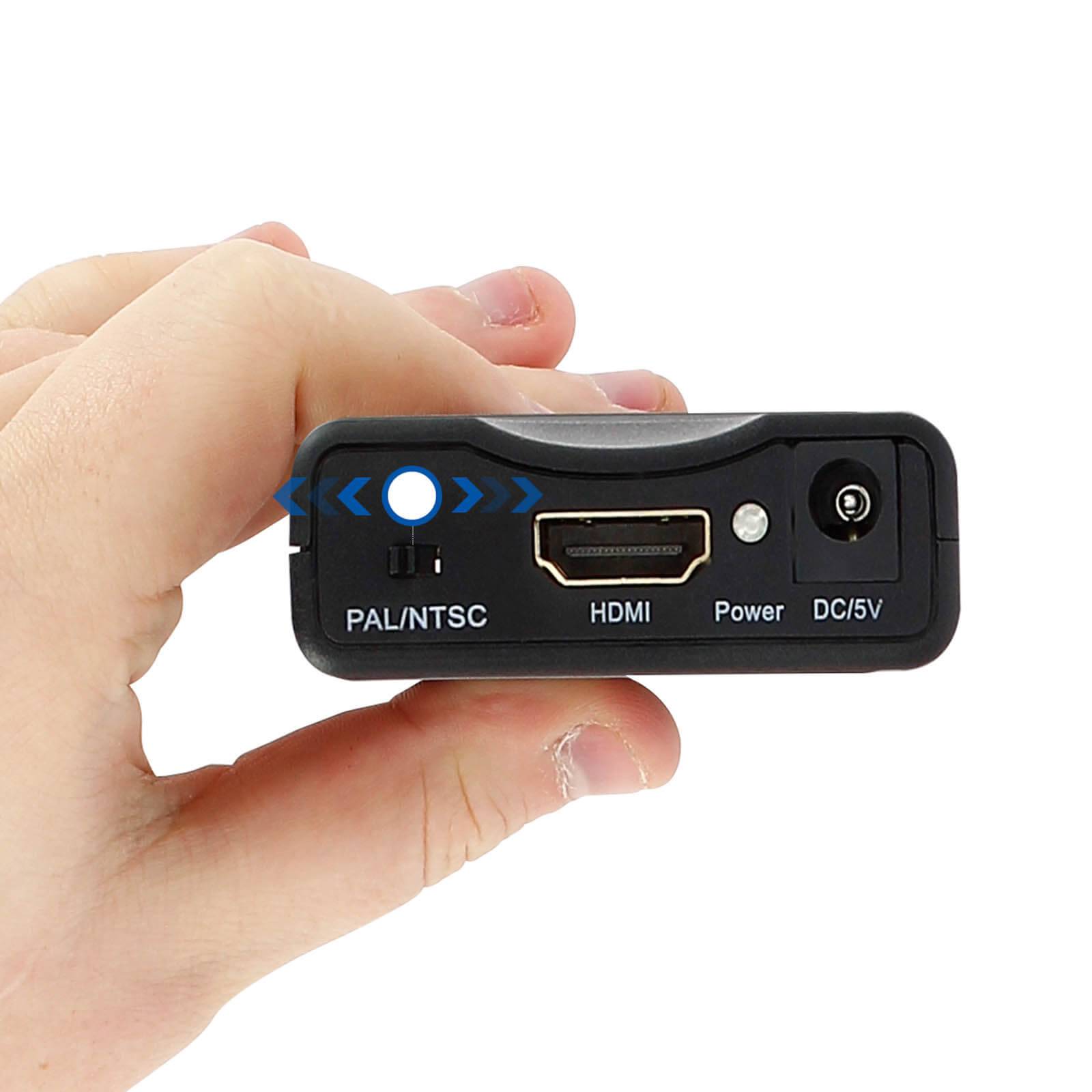 Adaptateur Vidéo 1080P HDMI vers Péritel HDMI-SCART-4