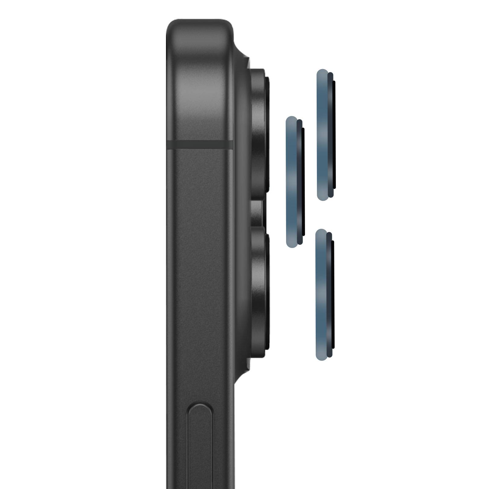 Verre Trempé Caméra pour iPhone 16 Pro Dureté 9H Anti-rayures-3