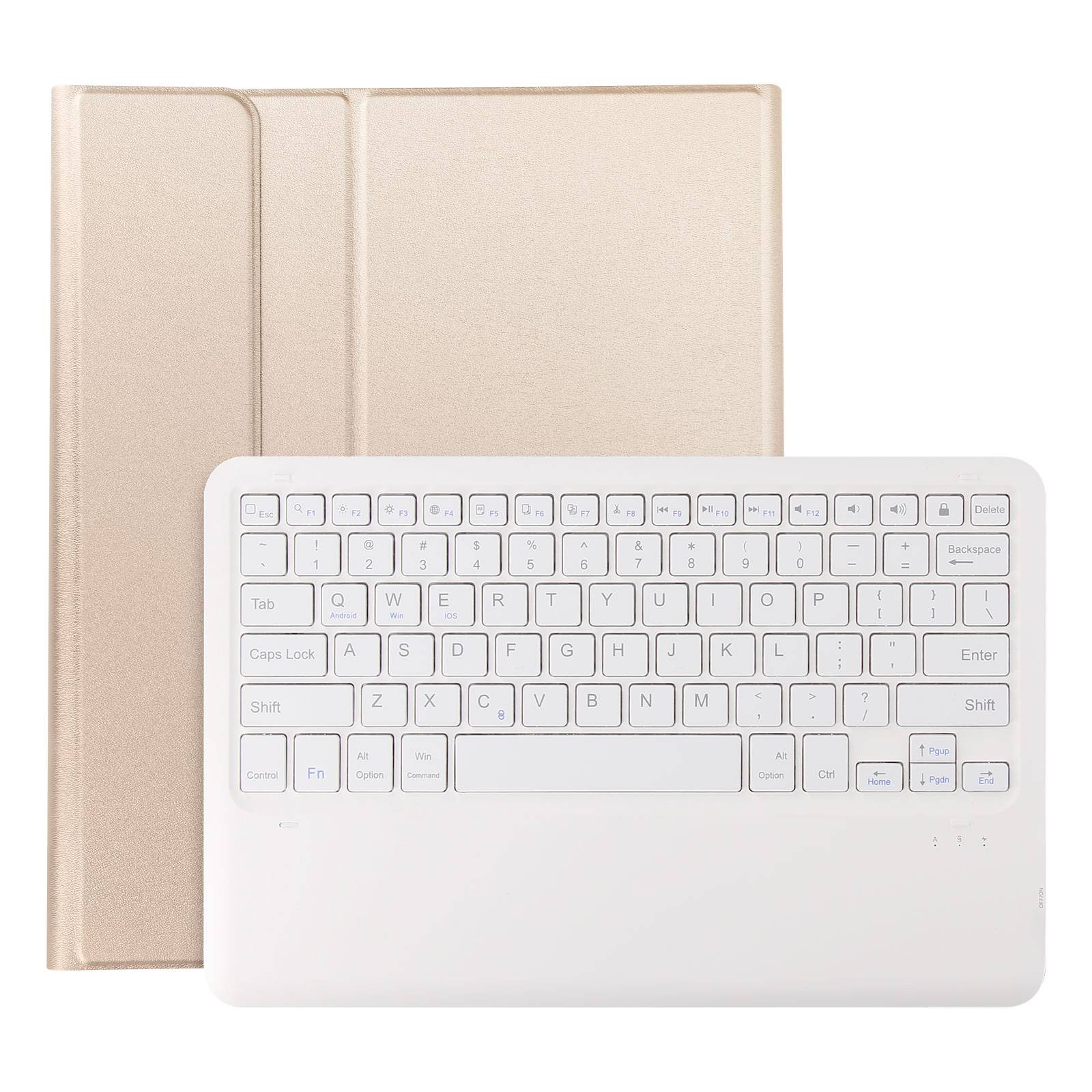 Clavier QWERTY Bluetooth pour iPad Pro 12.9 et Air 13 avec Étui Clapet-1