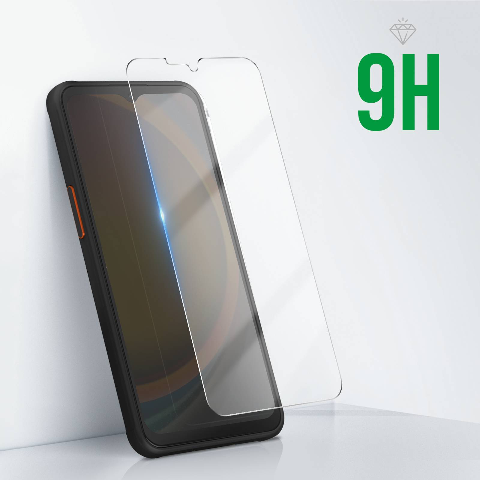 Coque pour Samsung Galaxy Xcover 7 Rigide avec Verre Trempé 9H-4