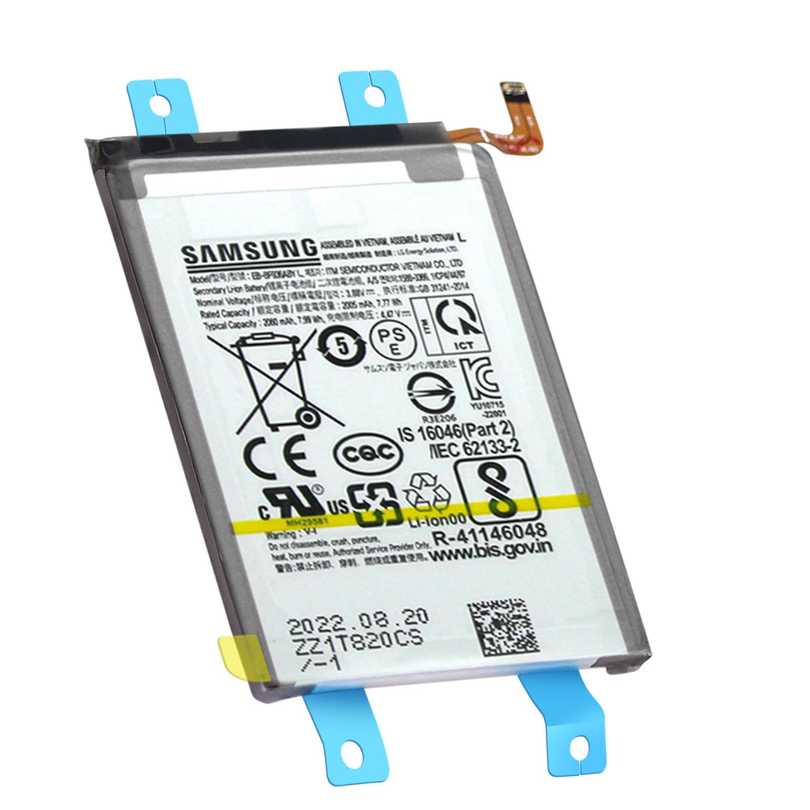 Batterie Principale Interne pour Samsung Galaxy Z Fold 4 2005mAh EB-BF936ABY-1