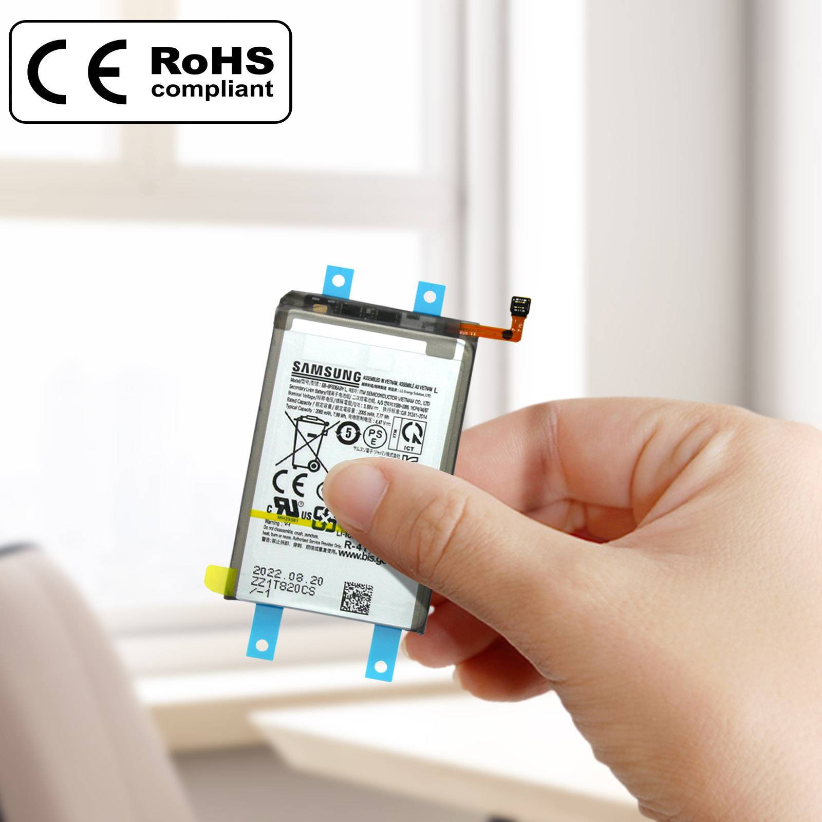 Batterie Principale Interne pour Samsung Galaxy Z Fold 4 2005mAh EB-BF936ABY-3