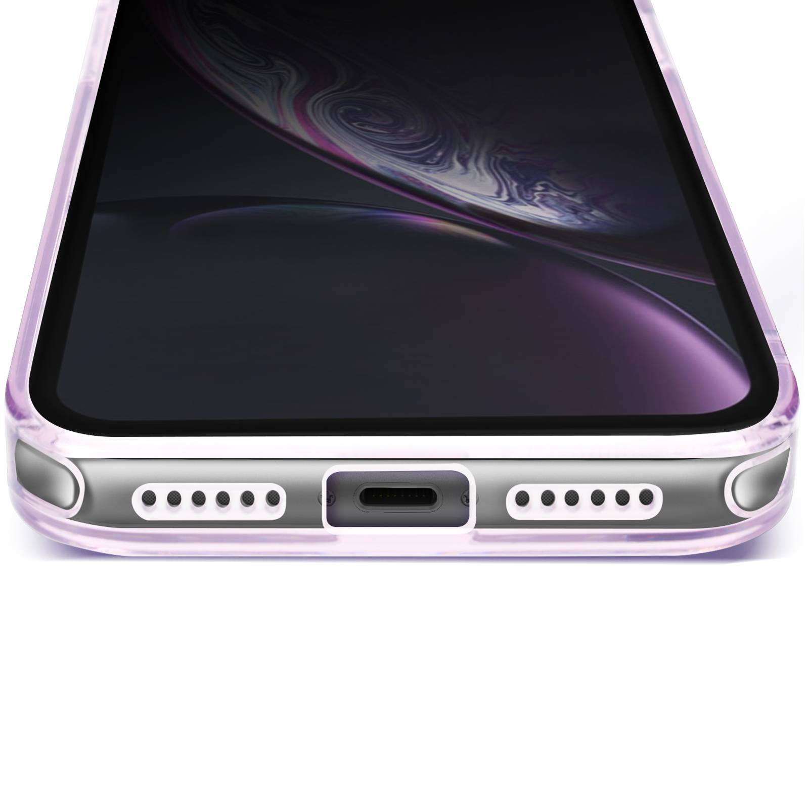 Coque MagSafe pour iPhone XR Dos Cristal Color-4
